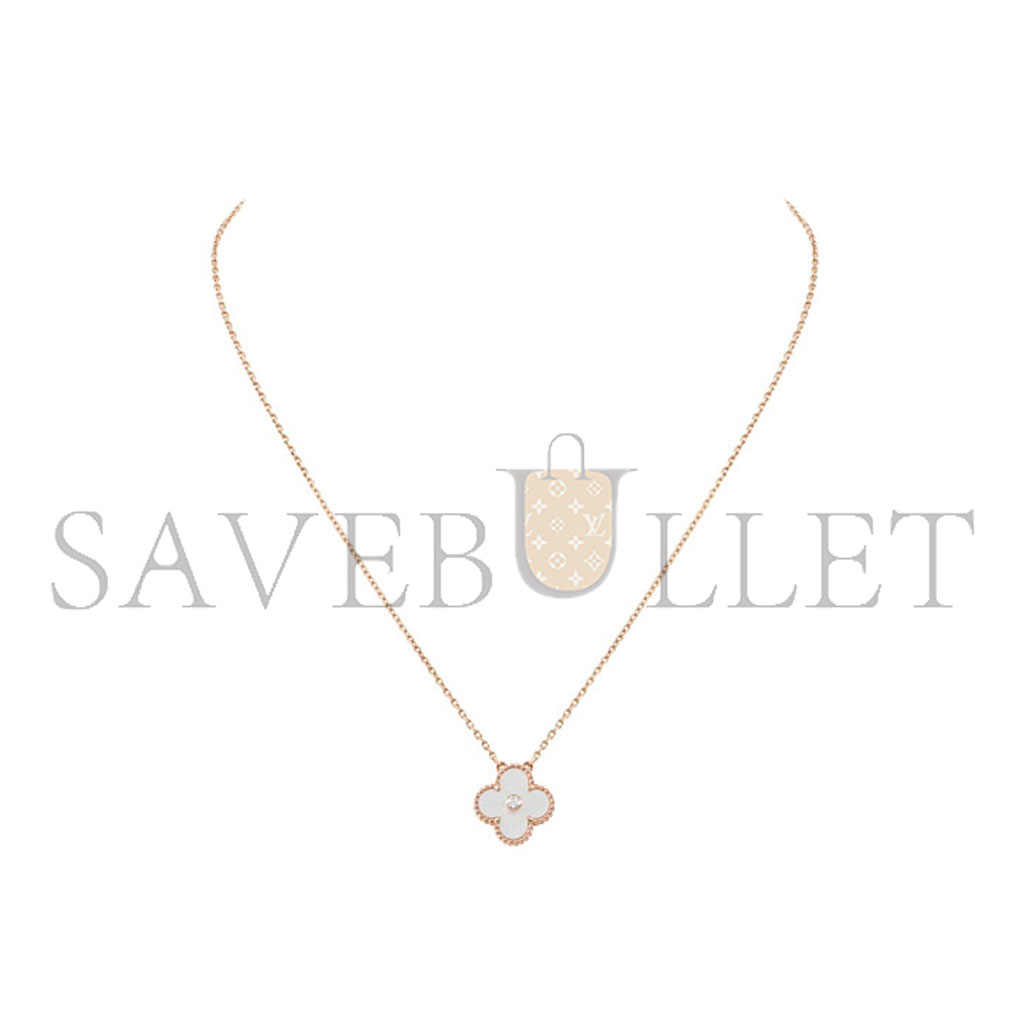 VAN CLEEF ARPELS VINTAGE ALHAMBRA PENDANT VCARP2R700